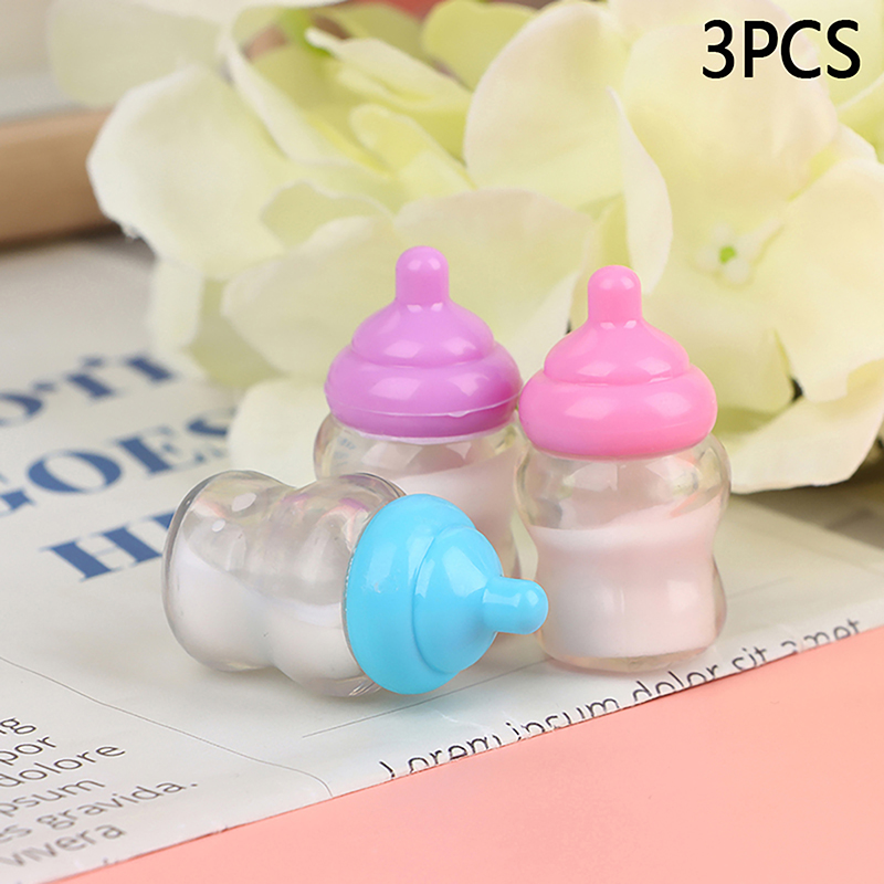 3PCS Dollhouse Baby Bottle Acc - Zwitsal Baby Products 评论和价格