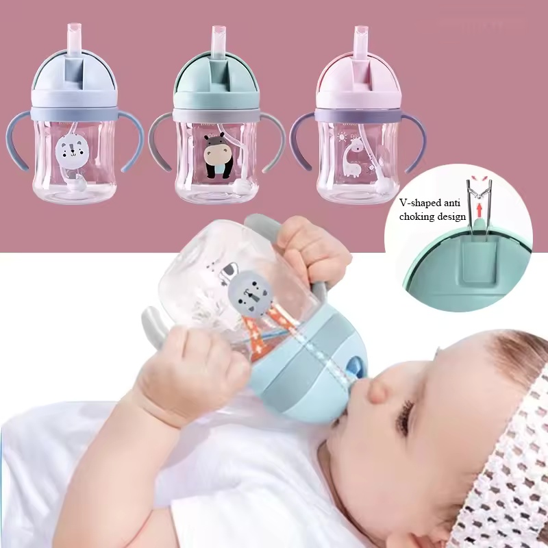 Double Handle Straw Mug Childr - Zwitsal Baby Products 评论和价格